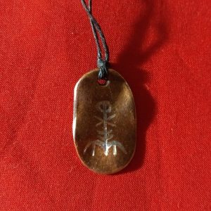 Hestuviket Sigil Pendant (Engraved Copper)